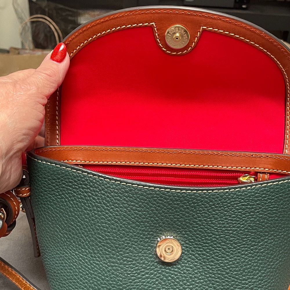 Dooney & Bourke Forest Green Crossbody Bag - Picture 4 of 9